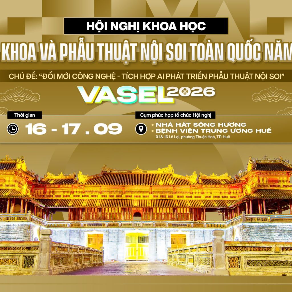 Hội nghị khoa học Ngoại khoa và Phẫu thuật Nội soi toàn quốc năm 2026 (VASEL 2026)